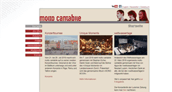 Desktop Screenshot of moltocantabile.ch